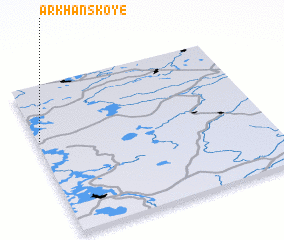 3d view of Arkhanskoye