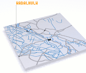 3d view of Wad al Ḩulw