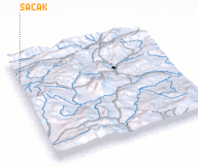 3d view of Saçak