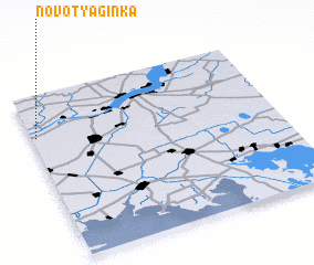 3d view of Novo-Tyaginka