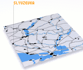 3d view of Slyuzevka