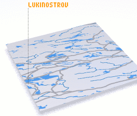 3d view of Lukin Ostrov