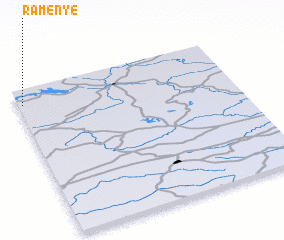 3d view of Ramen\