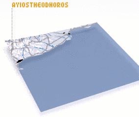 3d view of Ayios Theodhoros