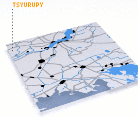 3d view of Tsyurupy