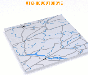 3d view of Utekhovo Vtoroye