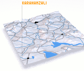 3d view of Karahamzalı