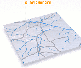 3d view of Aldeia Magaço