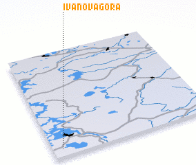 3d view of Ivanova Gora