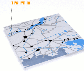 3d view of Tyahynka