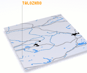 3d view of Talozhno