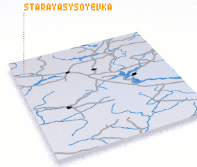 3d view of Staraya Sysoyevka