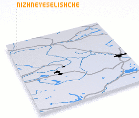 3d view of Nizhneye Selishche