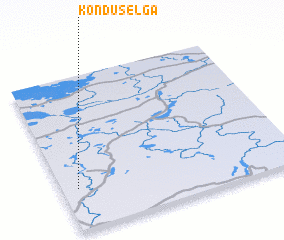 3d view of Kondu-Sel\