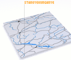 3d view of Staroye Kurgan\