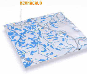 3d view of Mzumacalo
