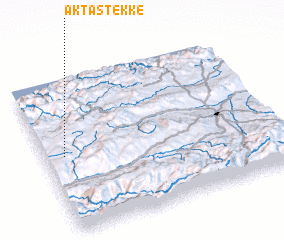 3d view of Aktaştekke