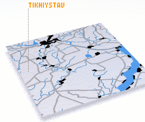 3d view of Tikhiy Stav