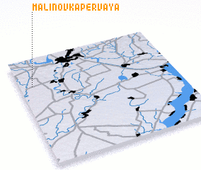 3d view of Malinovka Pervaya