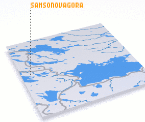 3d view of Samsonova Gora