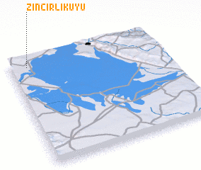 3d view of Zincirlikuyu