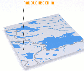 3d view of Navolok Rechka