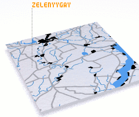 3d view of Zelënyy Gay