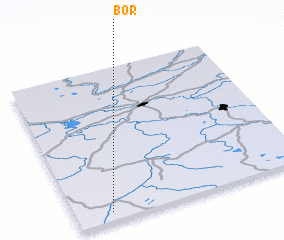 3d view of Bor