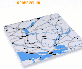 3d view of Andreyevka