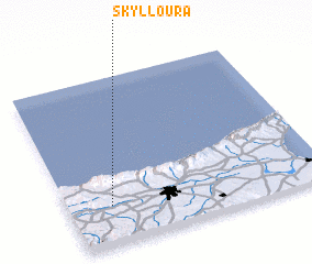 3d view of Skylloura