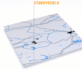 3d view of Staroye Selo