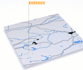 3d view of Borkovo