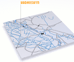 3d view of Wad Ḩusayn