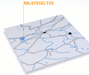 3d view of Maloye Sel\
