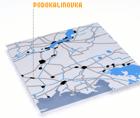 3d view of Podo-Kalinovka