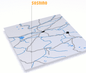 3d view of Sosnino