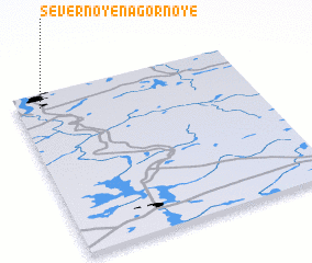 3d view of Severnoye Nagornoye