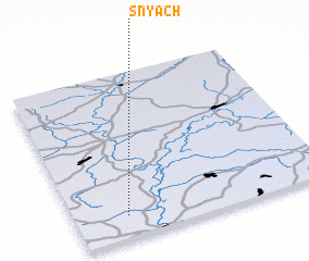 3d view of Snyachʼ