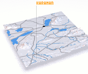 3d view of Karaman