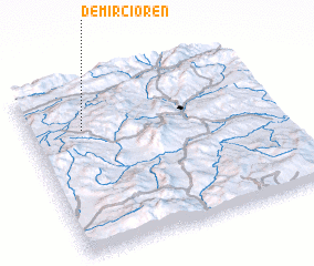 3d view of Demirciören