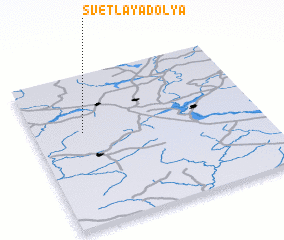 3d view of Svetlaya Dolya