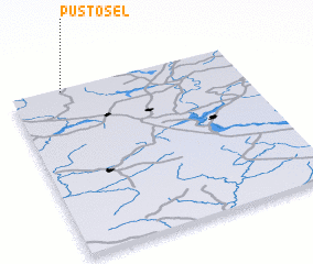 3d view of Pustosël