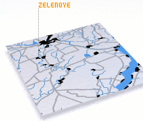 3d view of Zelënoye