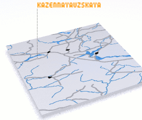 3d view of Kazënnaya Uzskaya