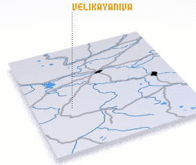 3d view of Velikaya Niva