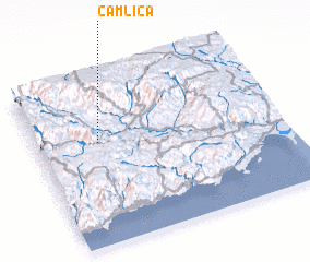 3d view of Çamlıca