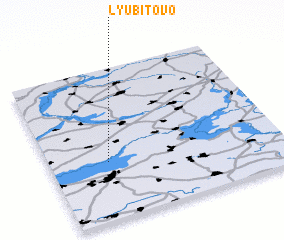 3d view of Lyubitovo