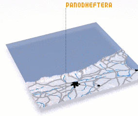 3d view of Pano Dheftera