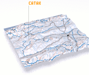 3d view of Çatak