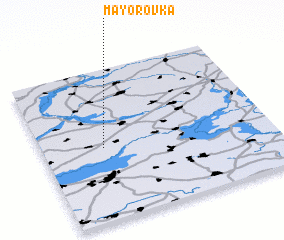 3d view of Mayorovka
